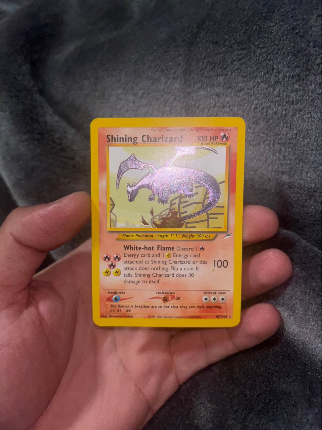 Shining Charizard #107 Neo Destiny