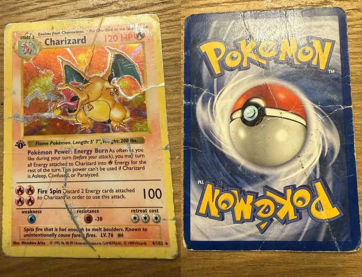 Charizard #4 Base Set (1st Edition)