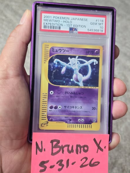 Japanese Expedition Mewtwo 1st edition for sale - Facebook