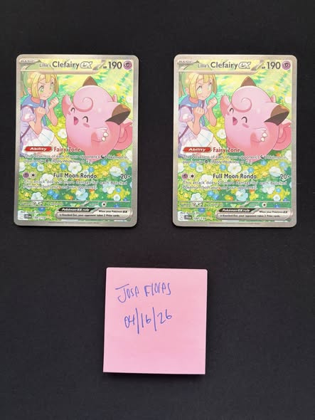 Clefairy ex journey together sir 184/159 near mint for sale - Facebook