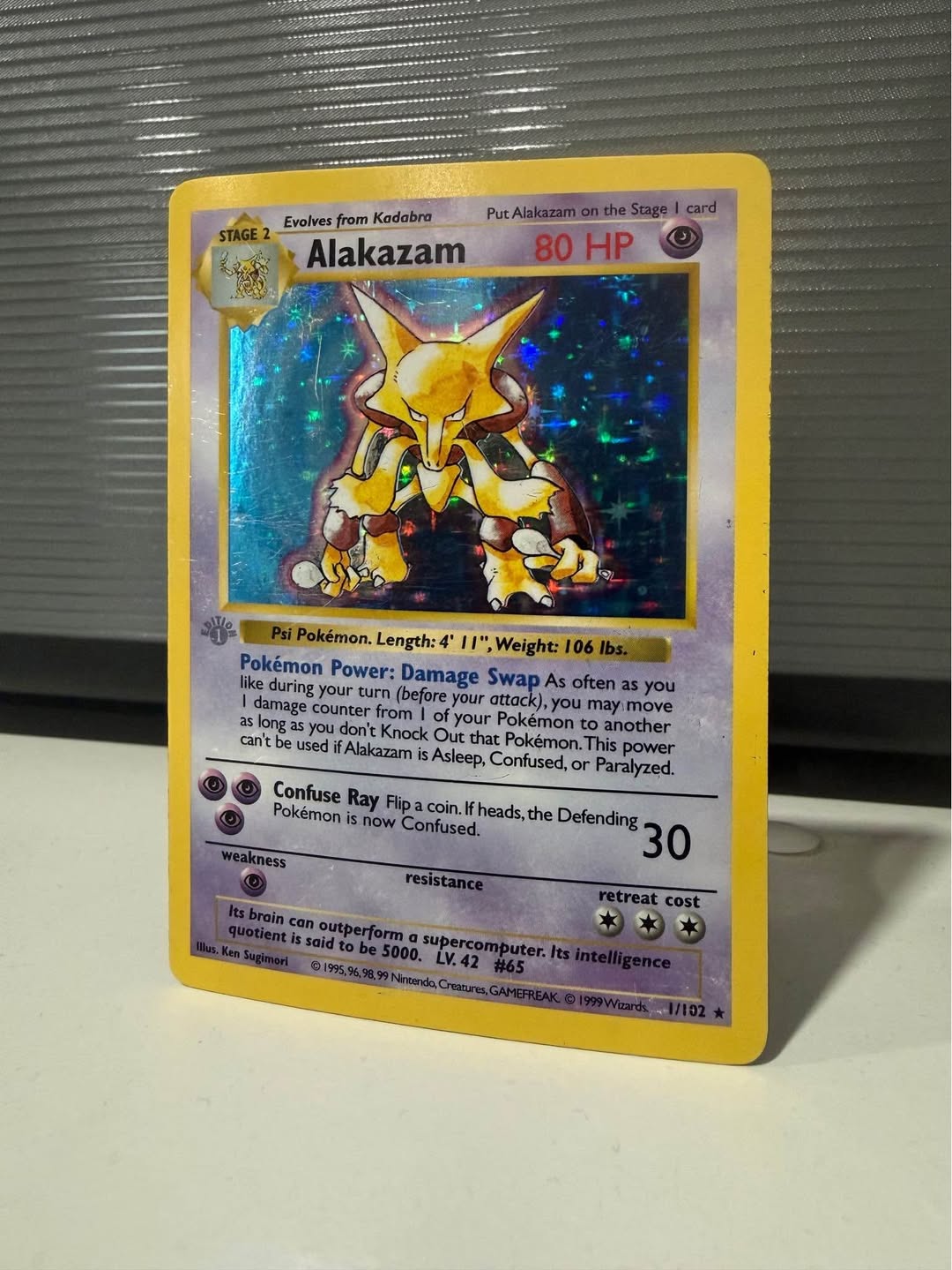 Alakazam #1 Base Set