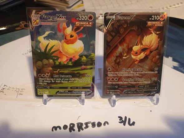 Flareon VMAX and BASIC Pokemon cards for sale - Facebook