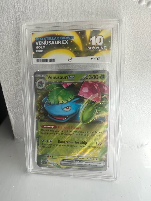 Venusaur EX ACE Grading 10! Collection is in Cardiff or may deliver ...