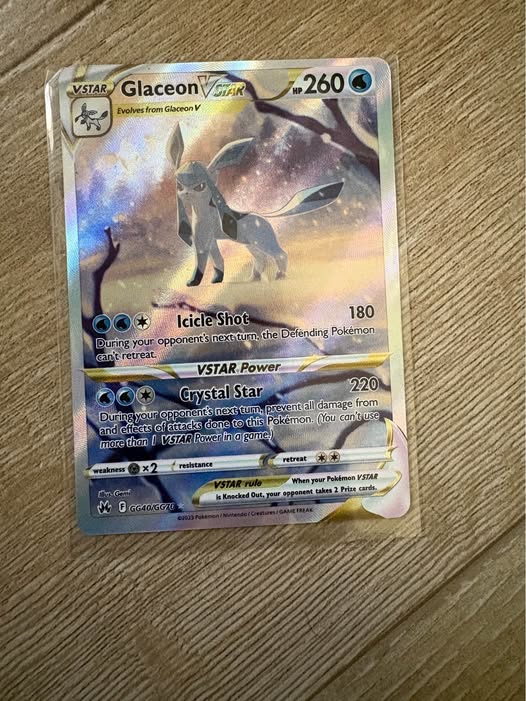 glaceon vstar, near mint condition | Used - like new | $48.00