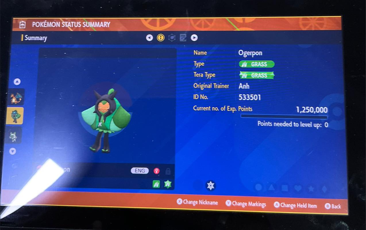 Ogerpon ex (all forms)