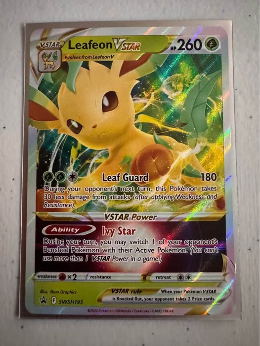 Pokemon, Leafeon Vstar! $3 | New | $3.00 | Ceres, California