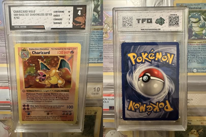 Charizard #4 Base Set (Shadowless)