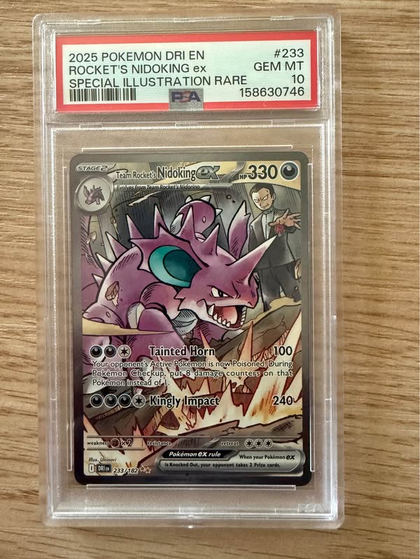 Team Rocket's Nidoking ex #233 Destined Rivals
