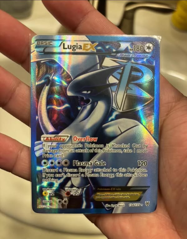 Plasma Storm Lugia ex and more for sale - Facebook