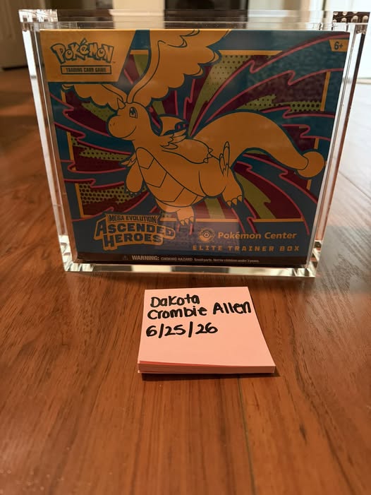Ascended Hero's Pokemon Center Elite Trainer Box SEALED