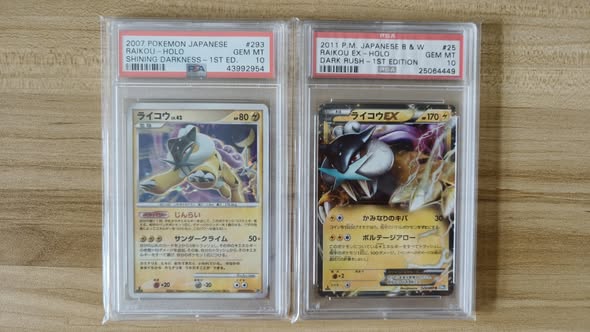 Raikou pokemon cards for sale in Singapore - Facebook