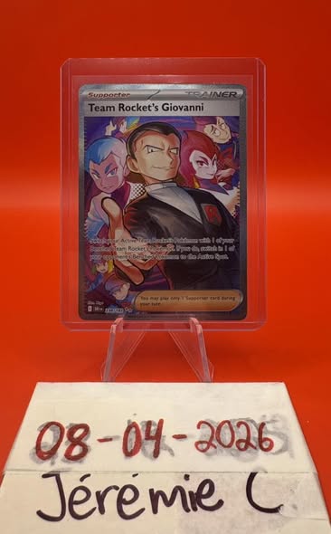 For Sale 40$ shipped Team Rocket's Giovanni