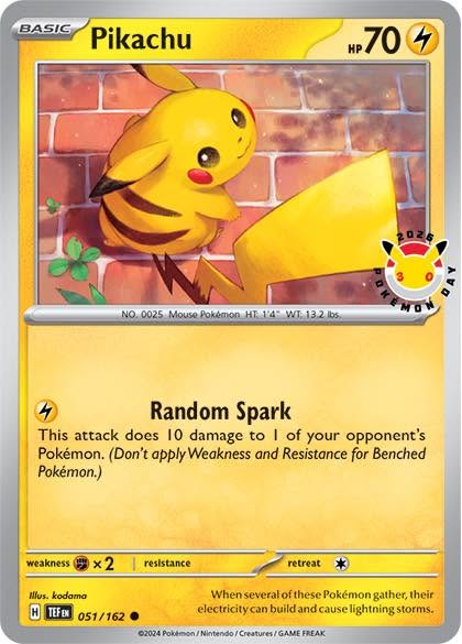 ISO Pikachu Pokemon Day promo card - Facebook
