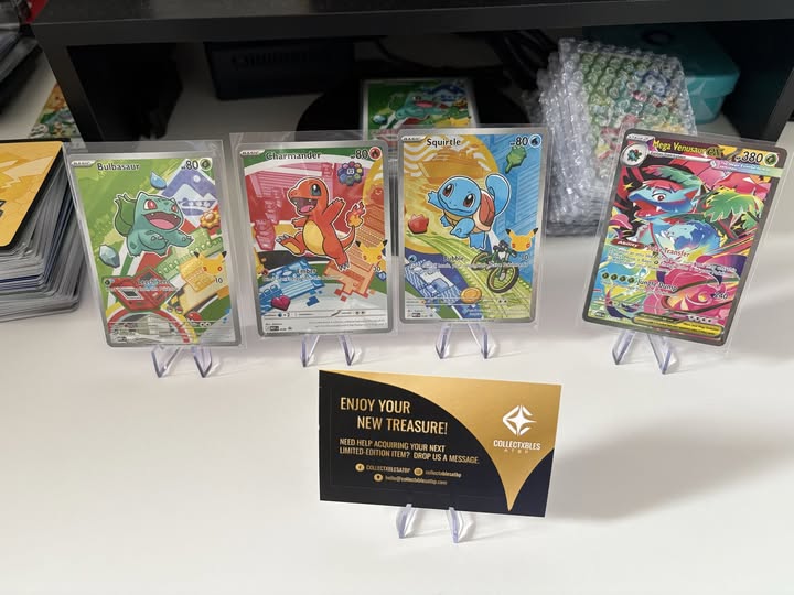 Venusaur & Celebi GX #96