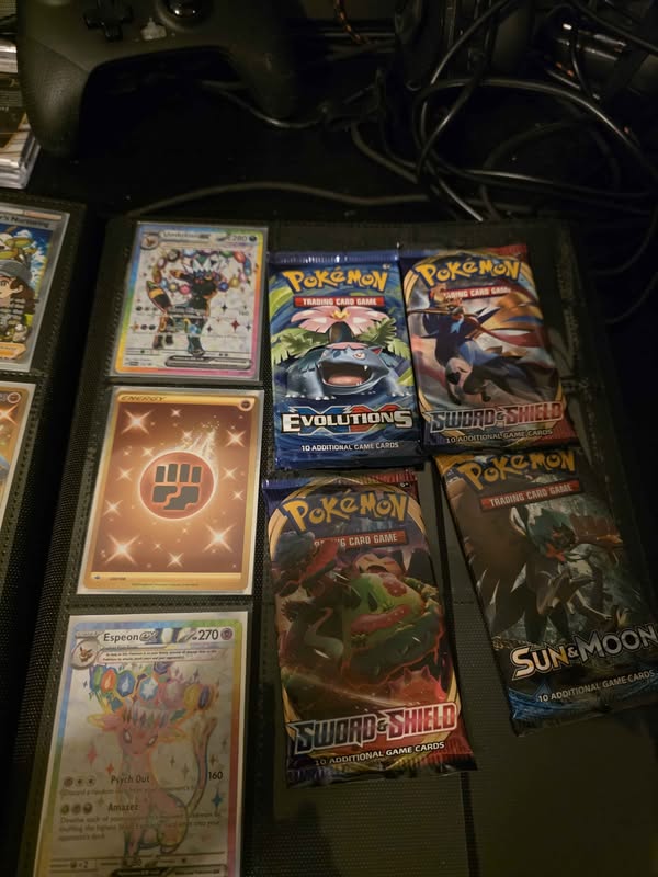 Pricing comes back to 1580 Willing to let it all go for 1350 The packs ...