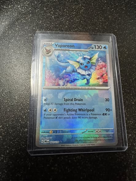 Vaporeon masterball prismatic evolutions for sale - Facebook