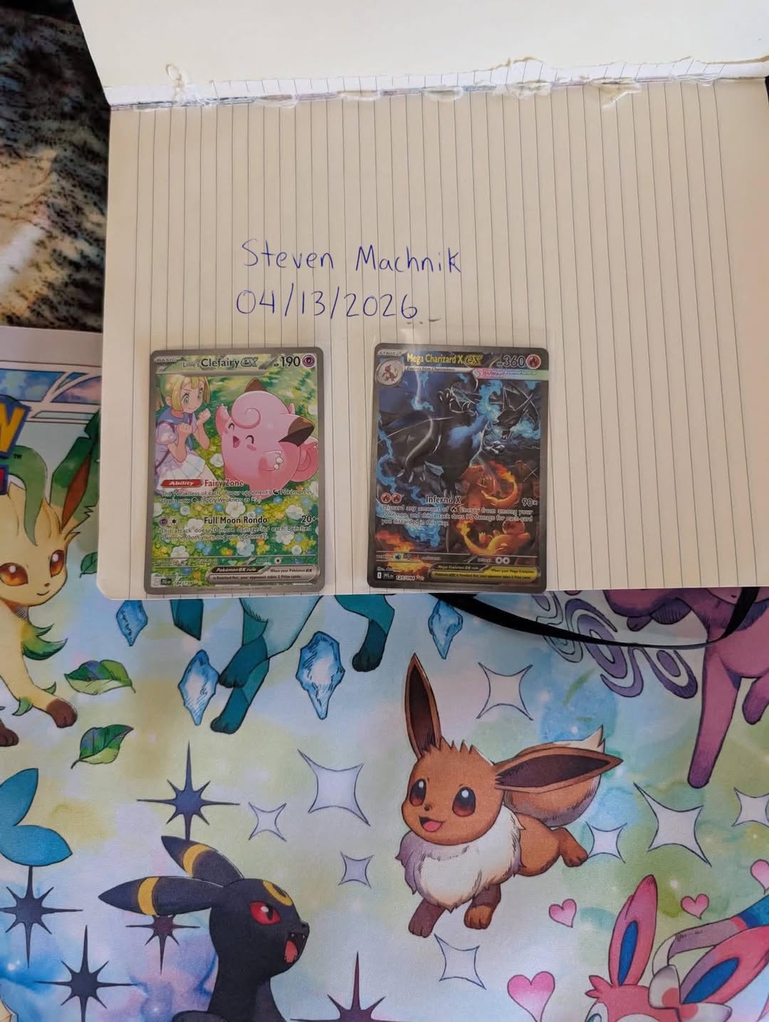 WTS Lillie's Clefairy ex $190 Mega Charizard X ex $800