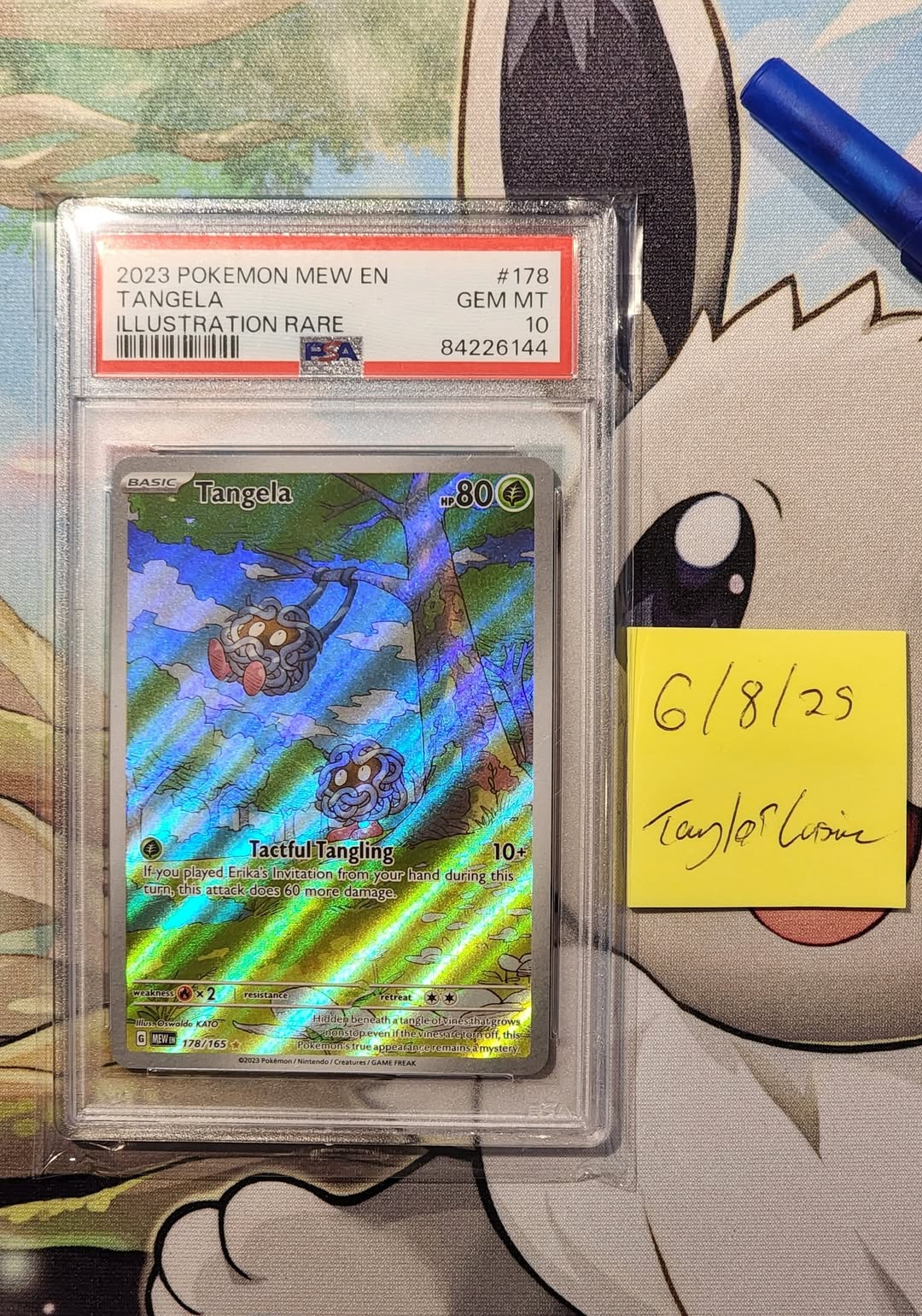 Tangela nft psa 10 for sale - Facebook