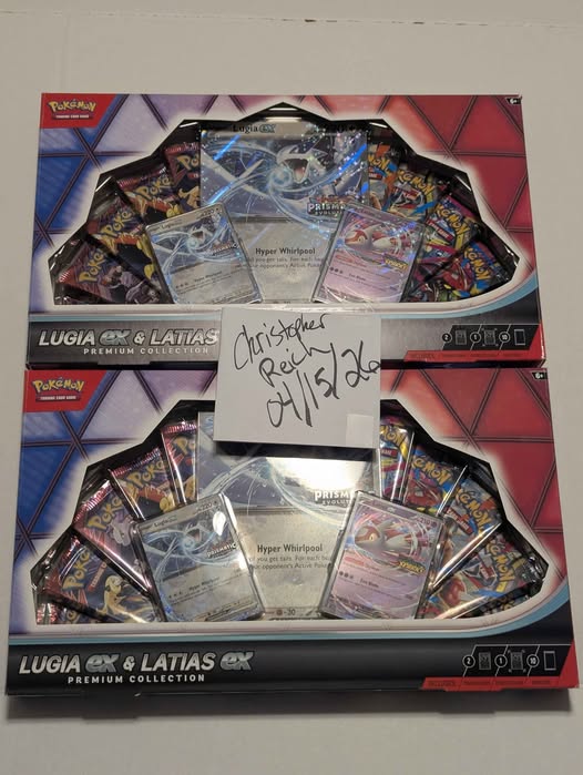 Pokemon Lugia ex & Latias ex Premium Collection | New - Facebook