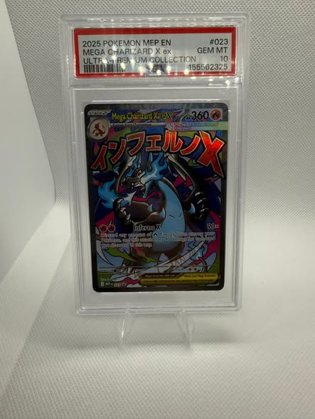 Mega charizard X ex promo psa10 - Facebook