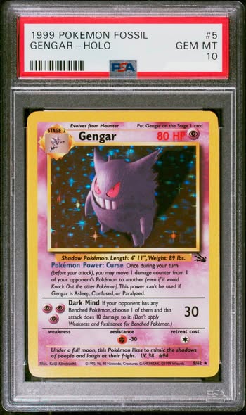 Gengar #5 Fossil