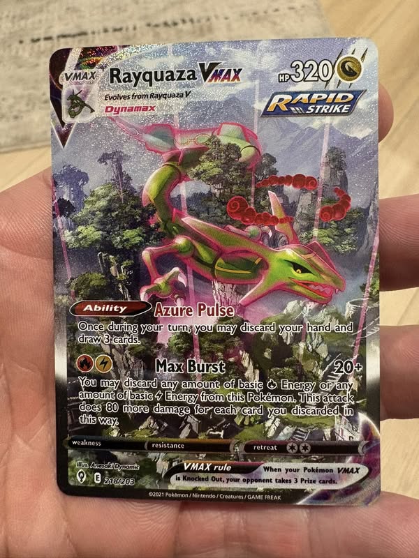 Rayquaza Vmax alternate art for sale - Facebook