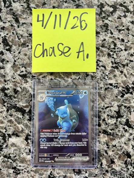 Blastoise EX #200 Pokemon Scarlet & Violet Asking $180 shipped ...
