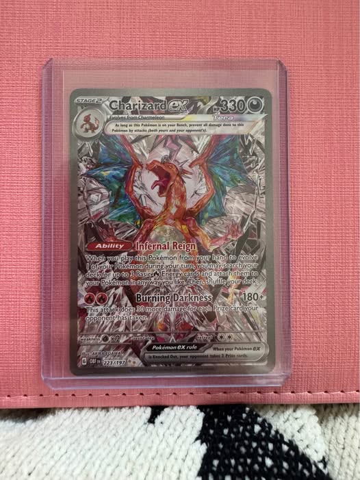 Charizard EX Full Art Obsidian Flames 223/197 | New - Facebook