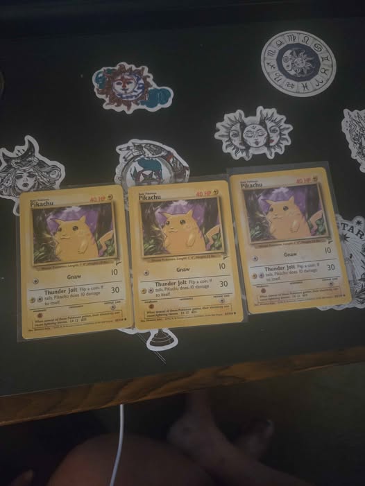 Vintage 1999 Pokémon Base Set Pikachu Lot (3 Cards ... - Facebook