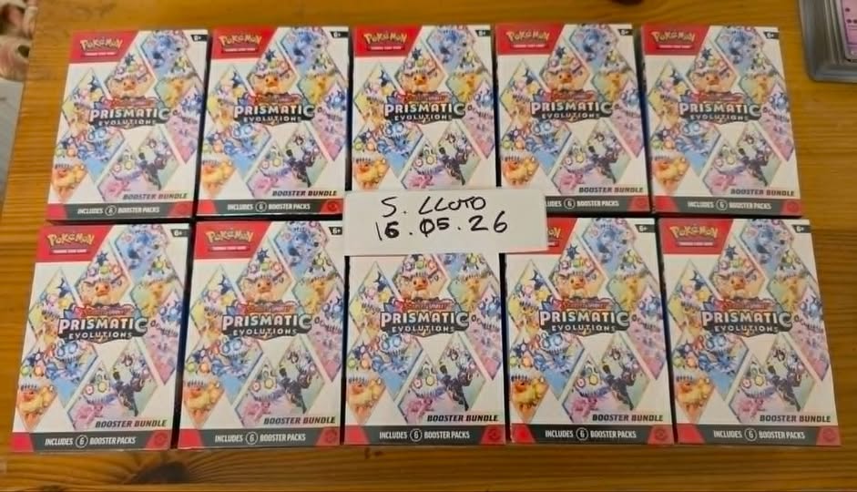Prismatic Evolutions Booster Bundles for Sale £75 with postage ...
