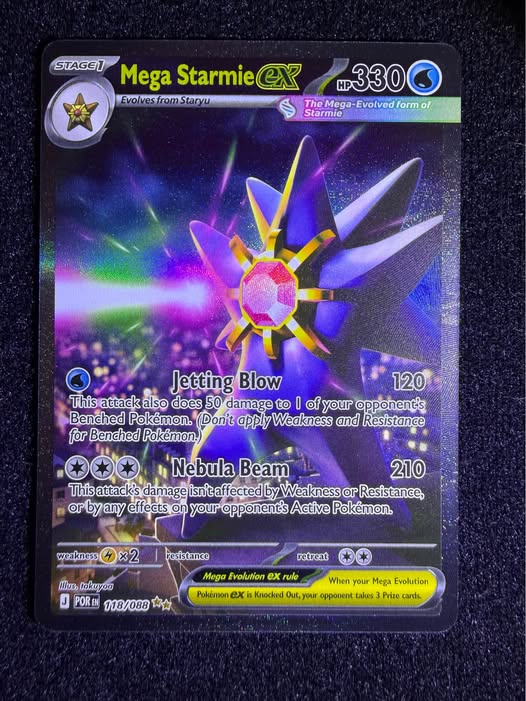 Mega Starmie ex 118 | New | $70.00 | Houston, Texas - Facebook