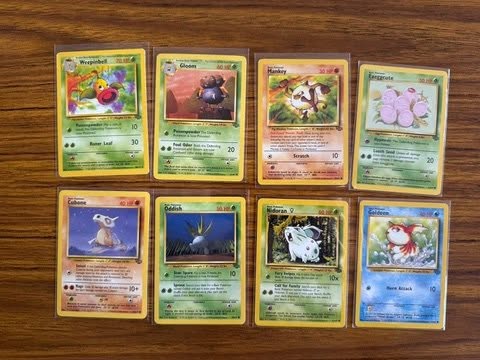 Up for sale is a lot of 8 original Pokémon TCG cards — all from the ...