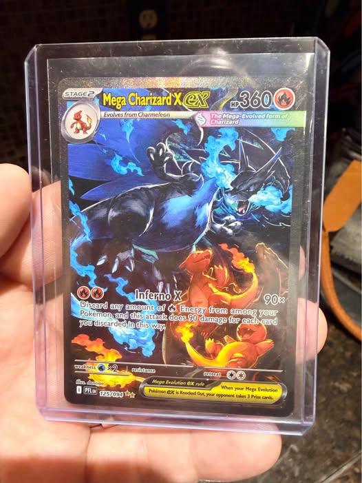 Mega Charizard x ex #125 puled today and for sale! This card is ...
