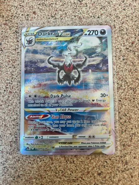 Looking to sell Darkrai vstar $120 - Facebook