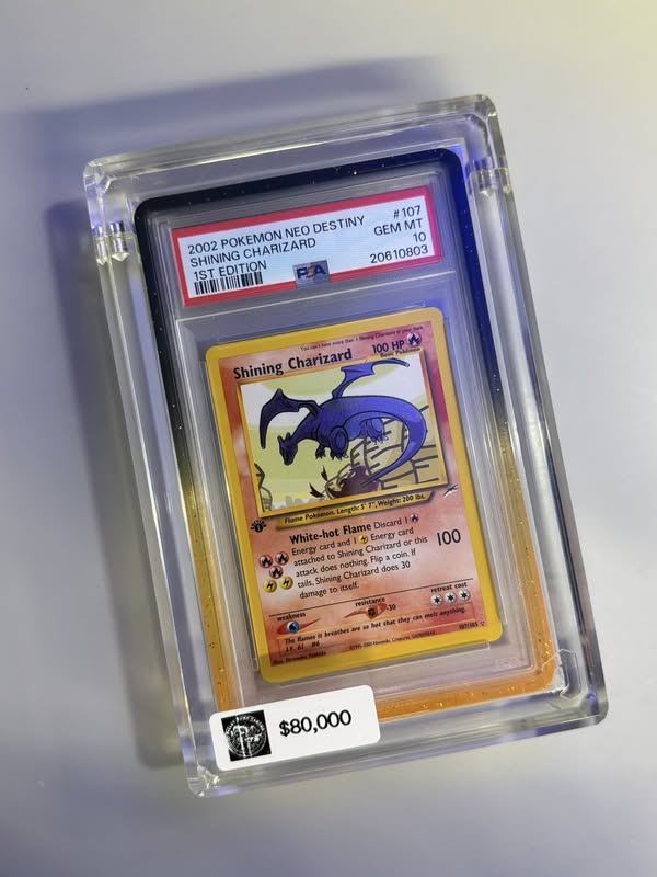 Shining Charizard #107 Neo Destiny