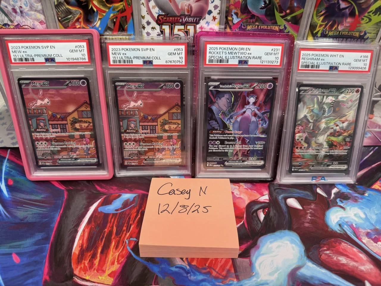 Beautiful Slabs for sale! PSA 10 Mewtwo Ex Destned ... - Facebook