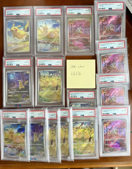 PSA10 CHINESE EXCLUSIVES FOR SALE Pikachu 170 - Facebook