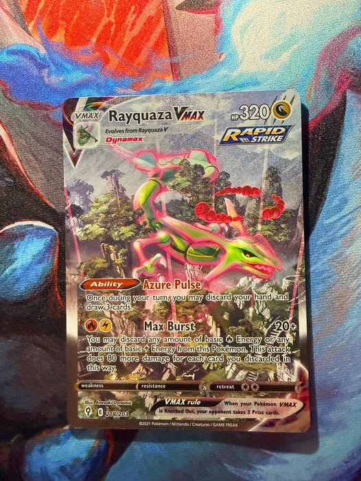 Rayquaza VMAX Alt Art #218 Evolving Skies
