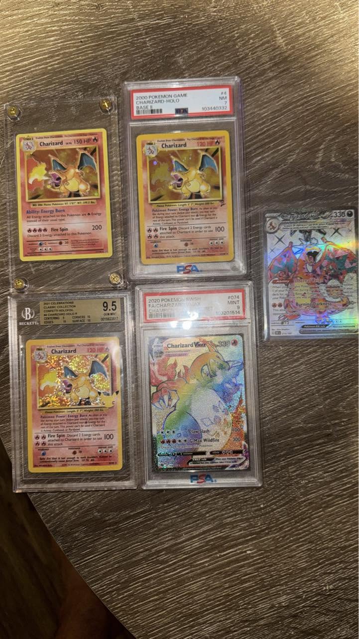 Charizard #4 Base Set PSA 10