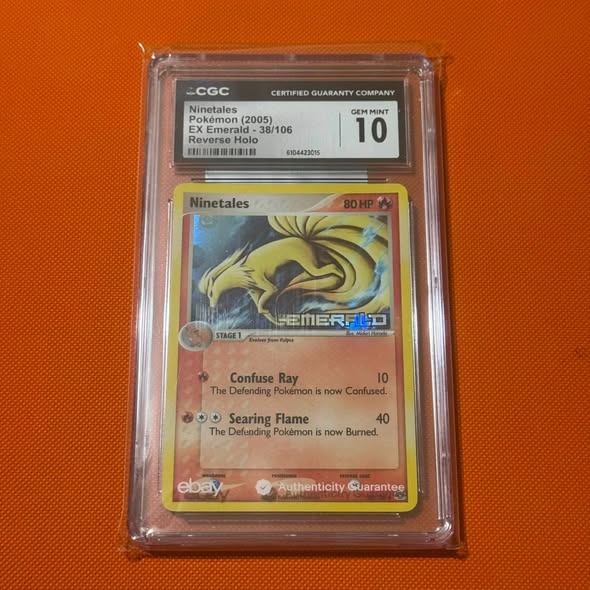 CGC 10 Ninetales EX Emerald for sale - Facebook