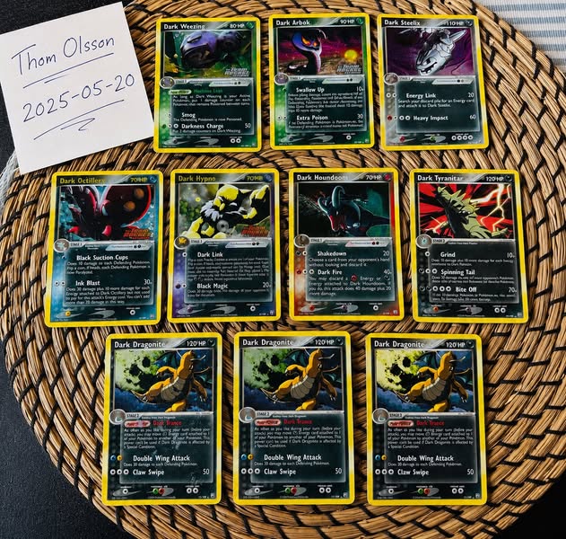 Pokemon TCG Ex Team Rocket Returns Vintage Lot for Sale