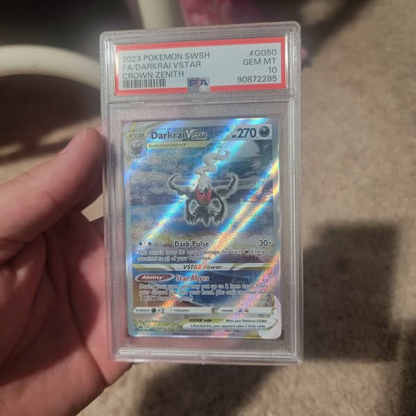 PSA 10 Darkrai VStar from crown zenith. asking $350 firm. - Facebook