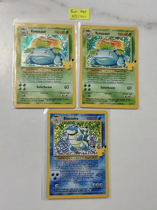 Venusaur and Blastoise for sale - Facebook