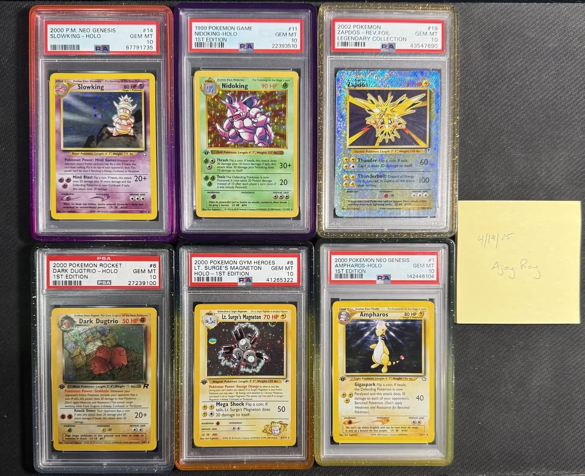 Grails for Sale! Slowking Neo Genesis Unlimited PSA 10 (pop 8)
