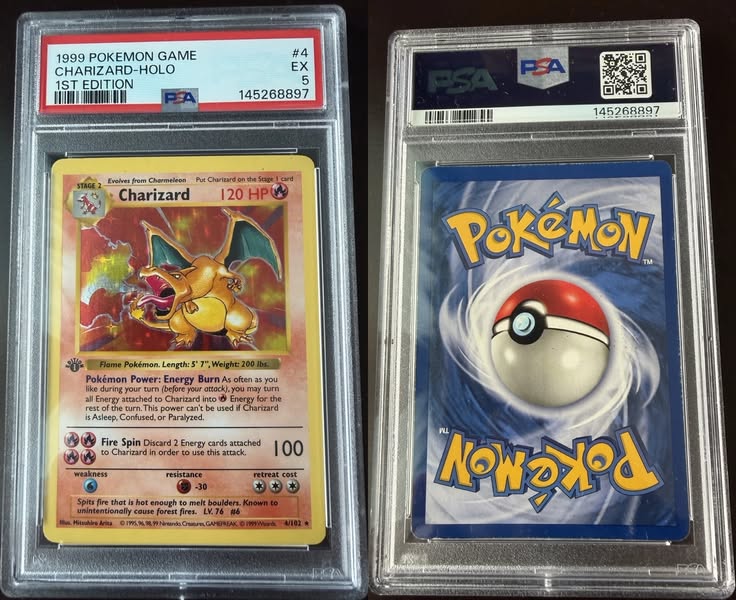 Charizard #4 Base Set (1st Edition)
