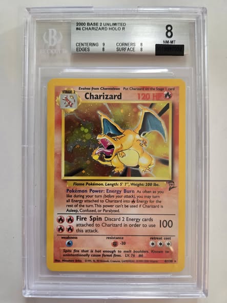 Charizard #4 Base Set (1st Edition)