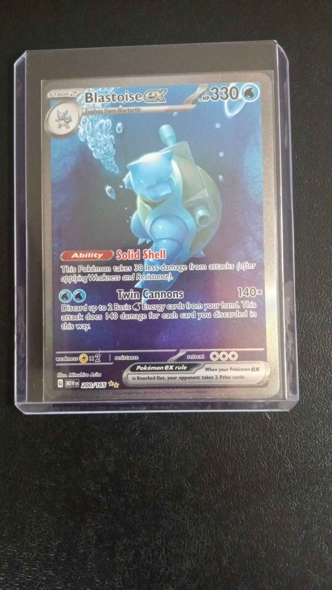 151 Blastoise ex | New | $160.00 | Redmond, Oregon - Facebook