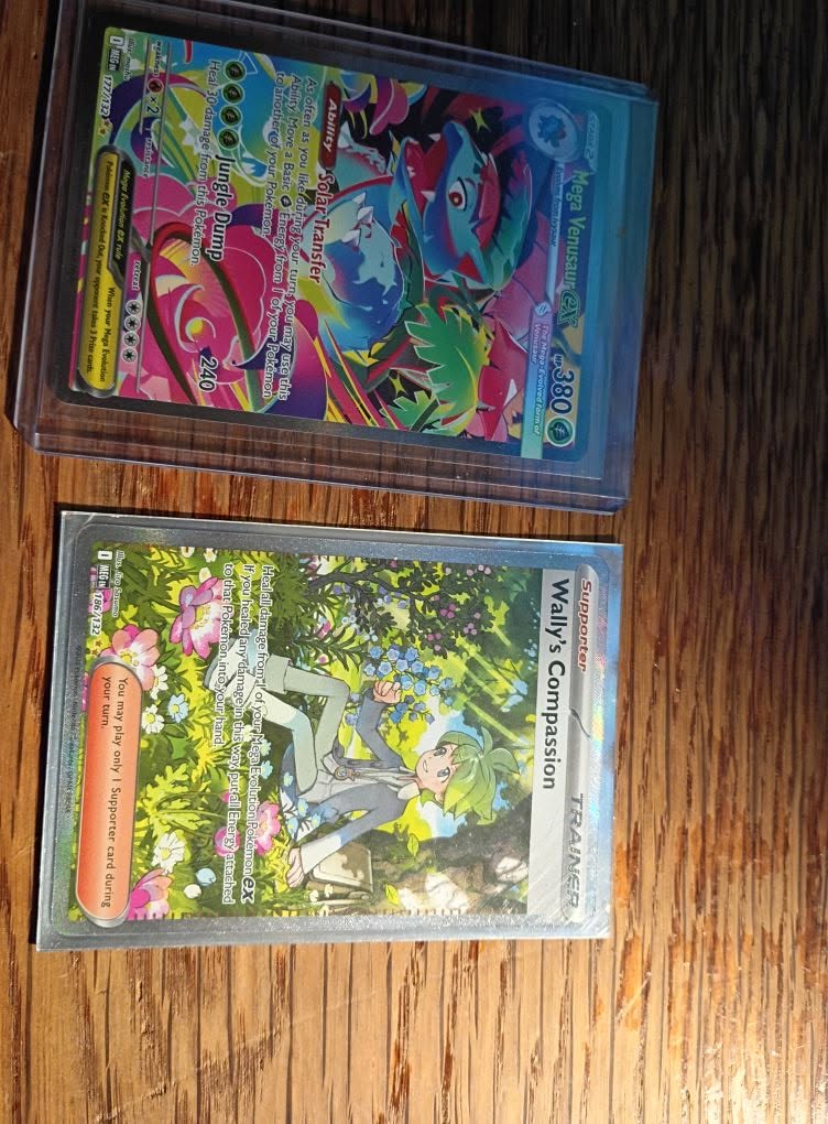 Venusaur and Wally's compassion cards for sale - Facebook