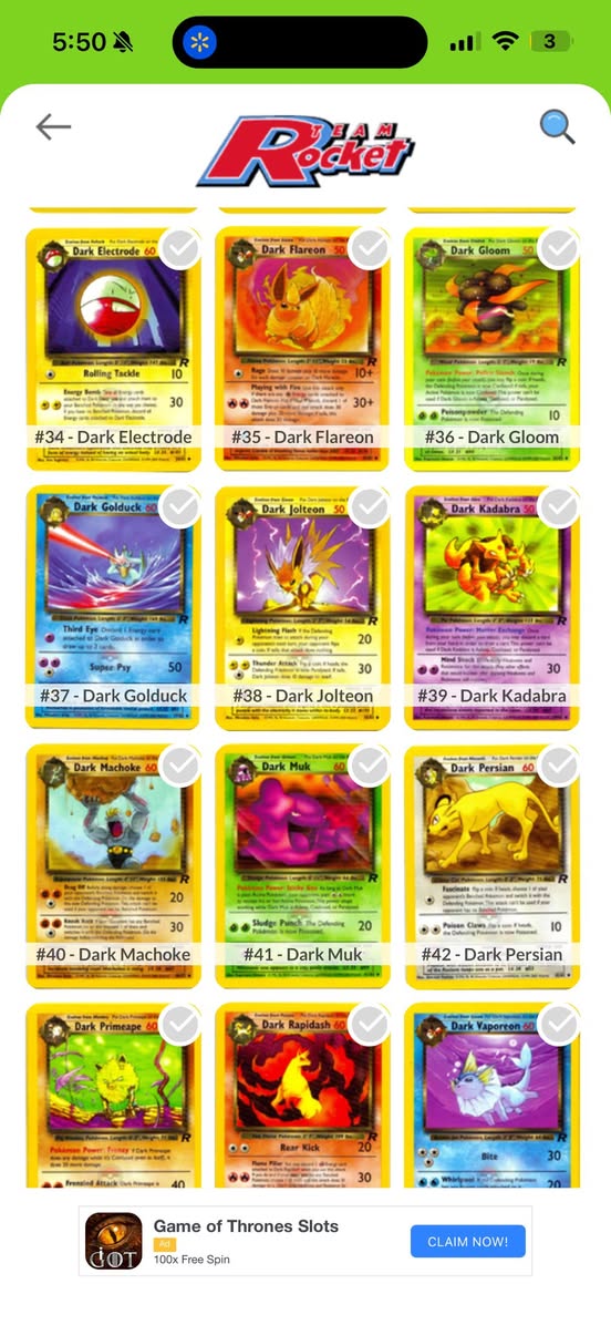 Dark Dragonite #22 Team Rocket