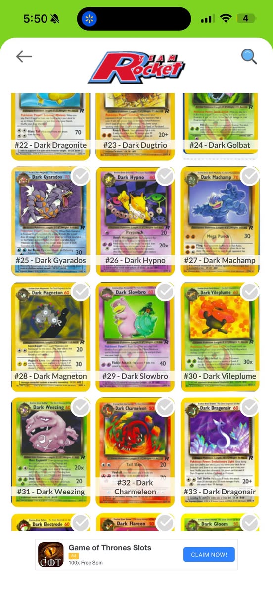 Dark Dragonite #22 Team Rocket